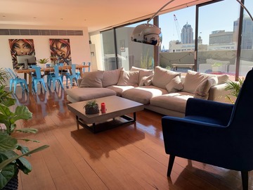 Renting out with online payment: Terrace Apartment Open Plan Living Area 