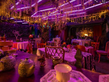 Renting out with online payment: The Mad Hatter's Tea Party Venue