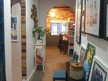 Renting out with online payment: Well-Lit Hallway