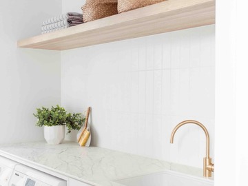 Renting out with online payment: Laundry in Bespoke style home with a touch of luxury