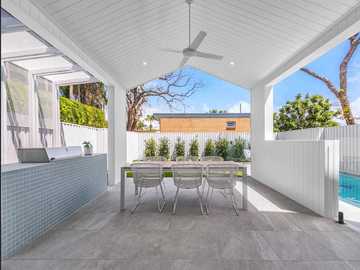 Renting out with online payment: Alfresco BBQ area of Bespoke style home with a touch of luxury