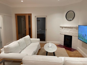 Renting out with online payment: Spacious Lounge Room with Timber Flooring