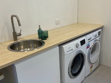 Renting out with online payment: Laundry Area