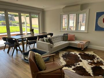 Renting out with online payment: Open Plan Living Area