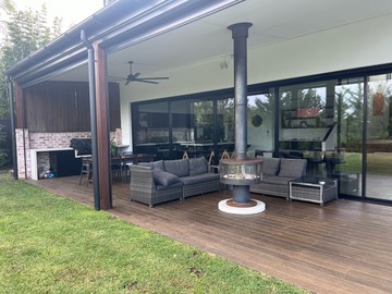 Renting out with online payment: All Season Deck with Fireplace and Built In BBQ