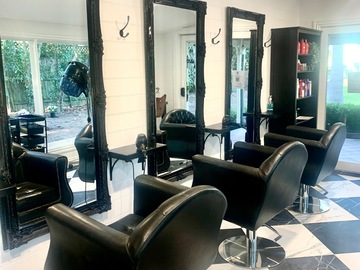 Renting out with online payment: Hair salon